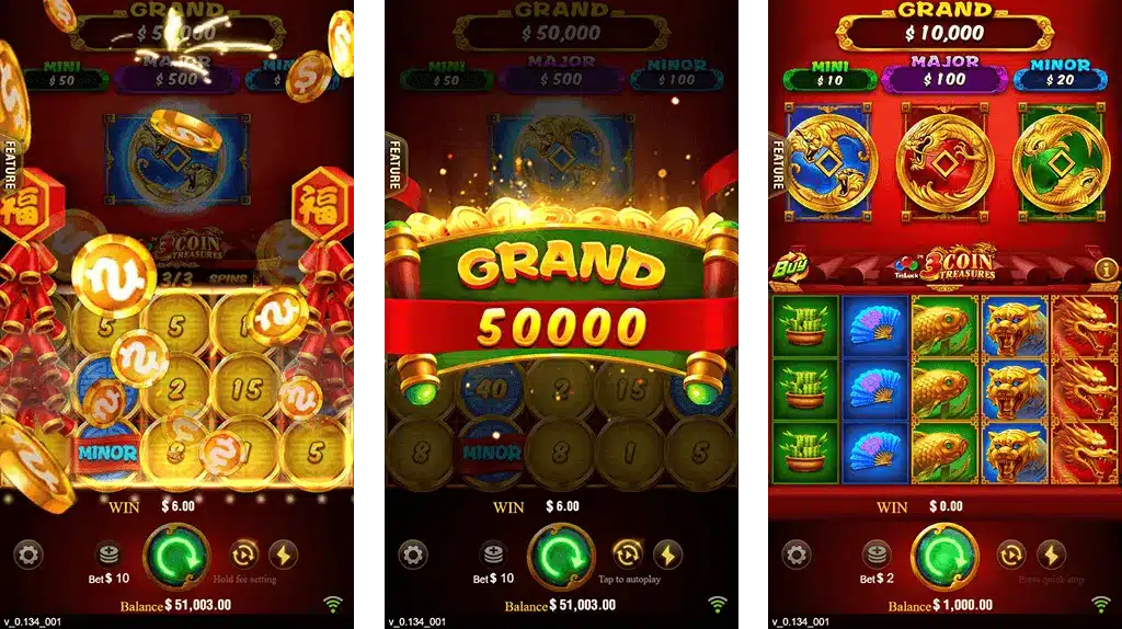 3 Coins Come7Promocode Bonus